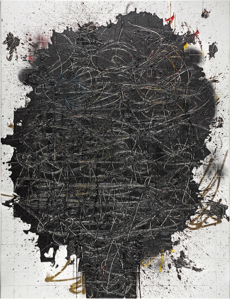 Untitled Anxious Men by Rashid Johnson