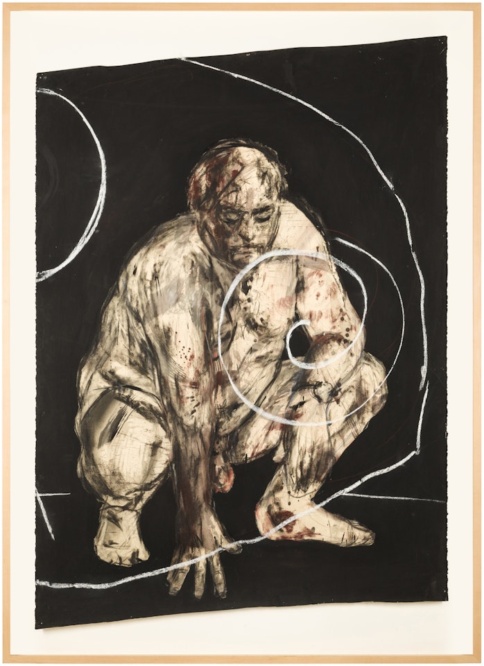Crouching Man by William Kentridge