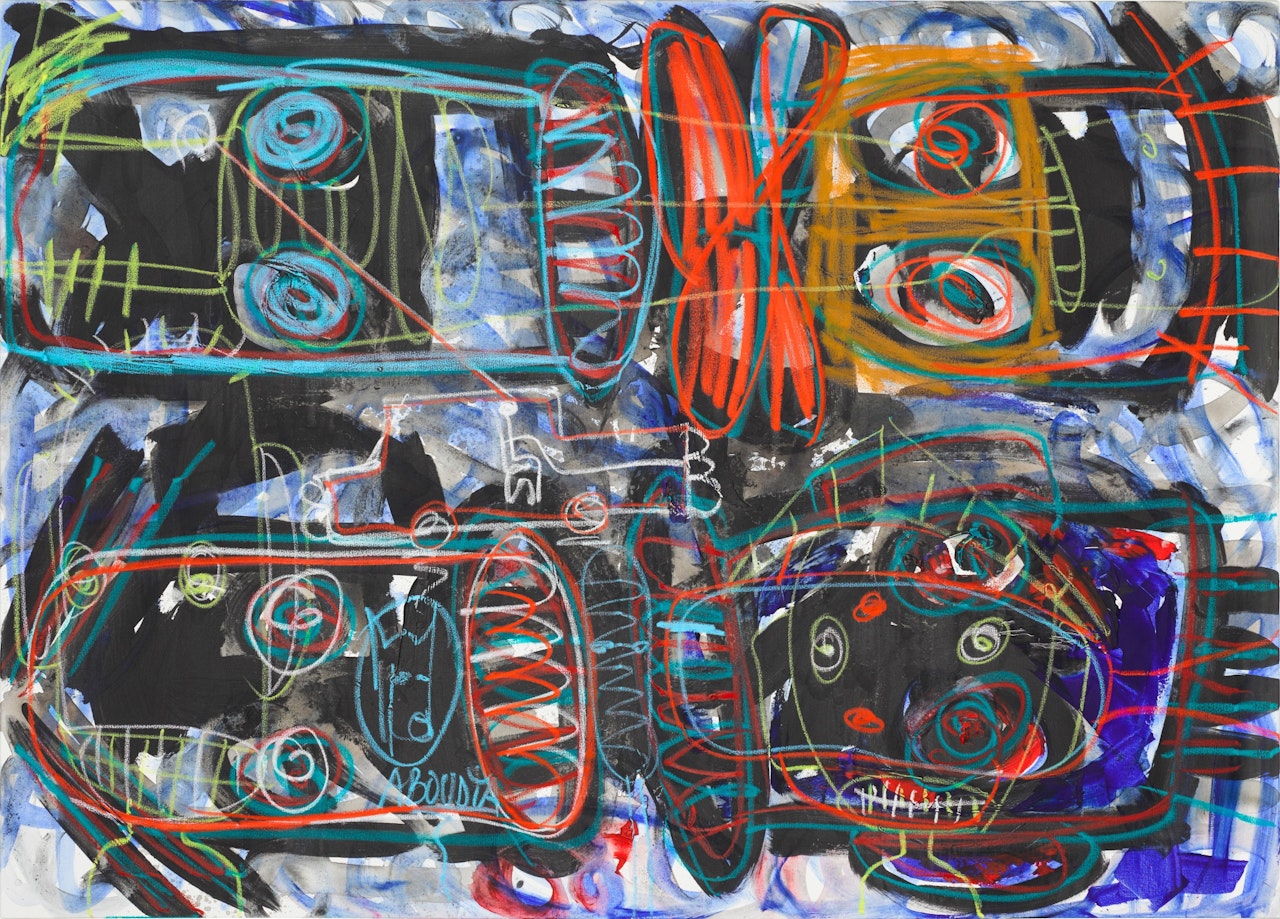 Untitled by Aboudia Abdoulaye Diarrassouba