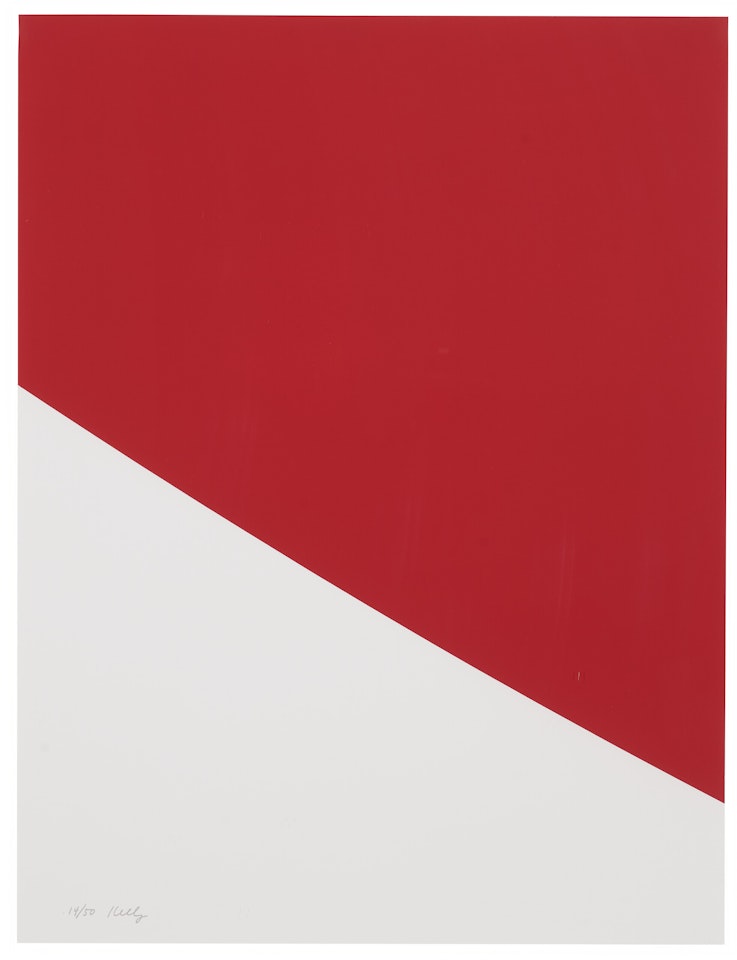 Red Curve by Ellsworth Kelly