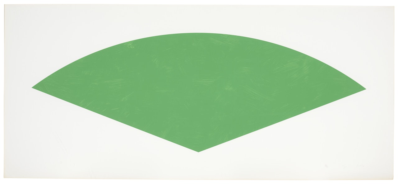 Green Curve by Ellsworth Kelly