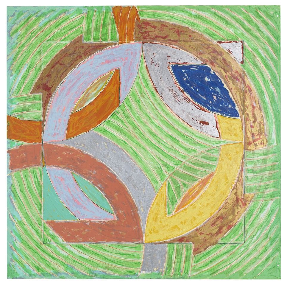 Polar Co-Ordinates IV, from Polar Co-ordinates for Ronnie Peterson by Frank Stella