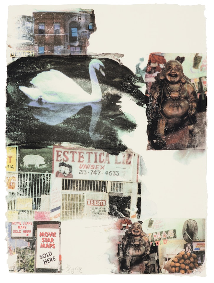 L.A. Uncovered #7 by Robert Rauschenberg