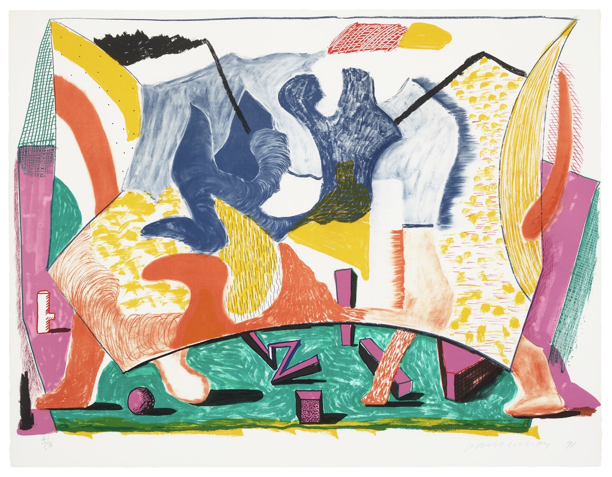 Twelve Fifteen by David Hockney