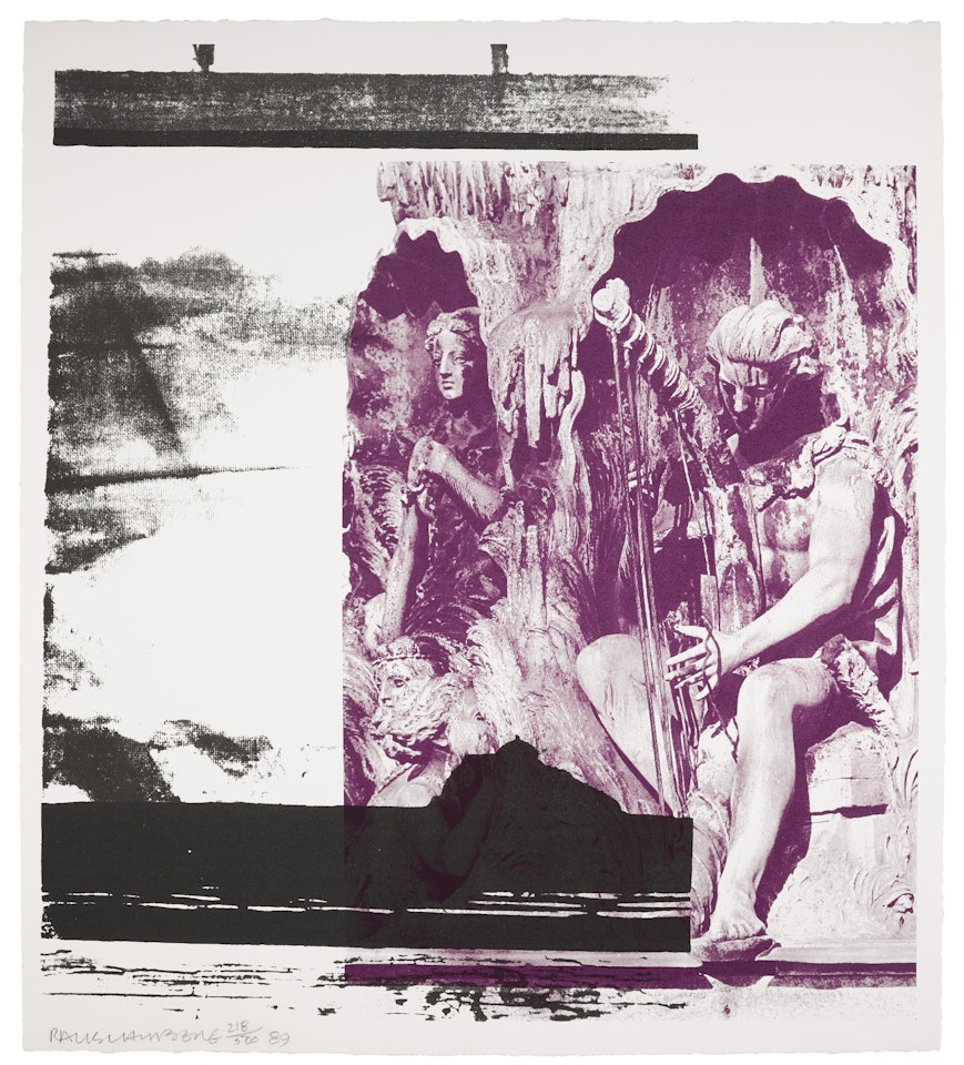 Dallas Cares by Robert Rauschenberg