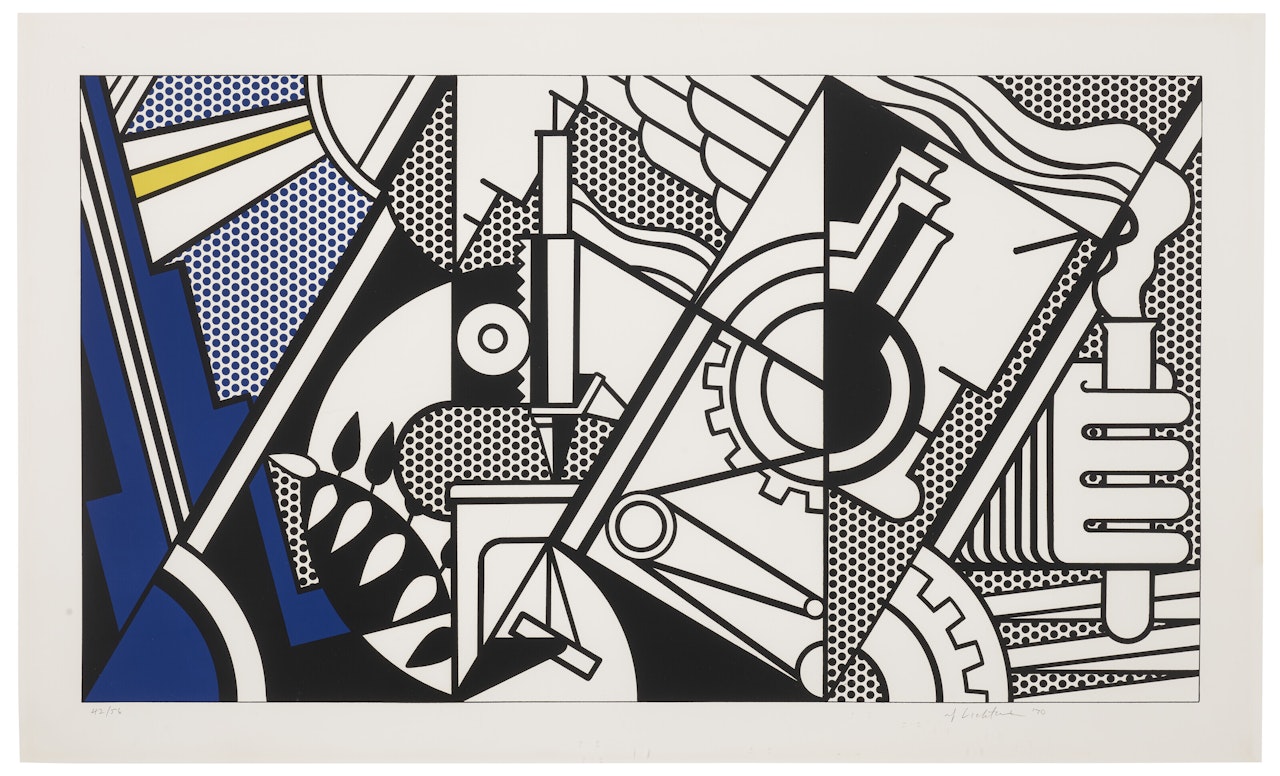 Peace Through Chemistry IV, from Peace Through Chemistry by Roy Lichtenstein