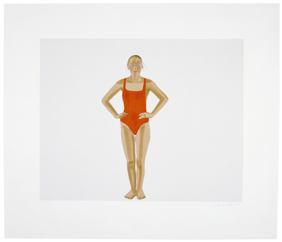 Swimmer by Alex Katz