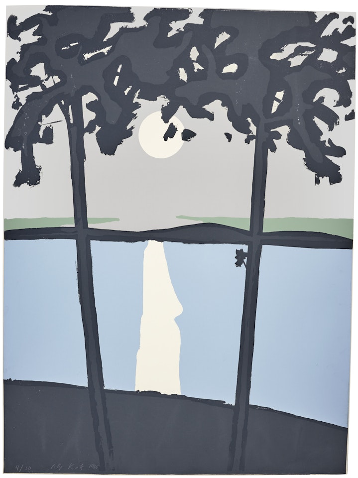 Luna Park 1 by Alex Katz