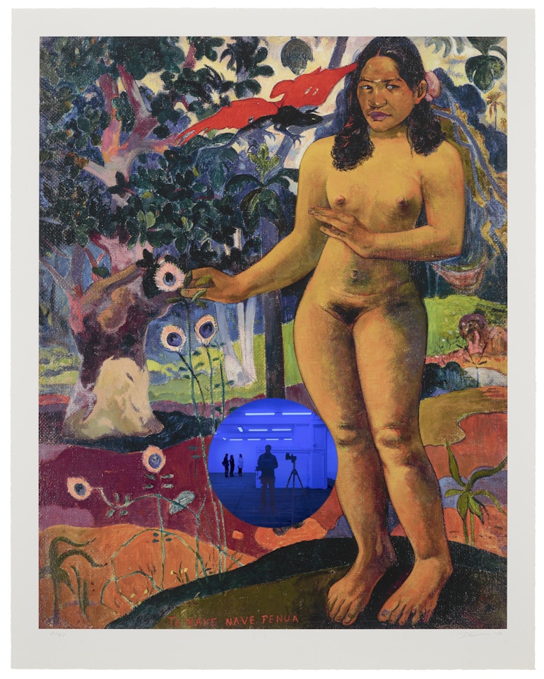 Gazing Ball (Gauguin Delightful Land) by Jeff Koons