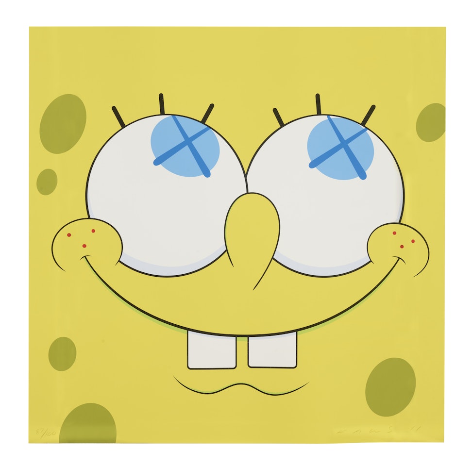 KAWSBOB (YELLOW) by Kaws