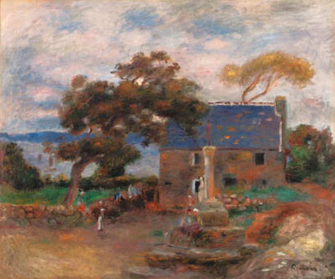 Treboul, pres de Douardenez, Bretagne by Pierre-Auguste Renoir