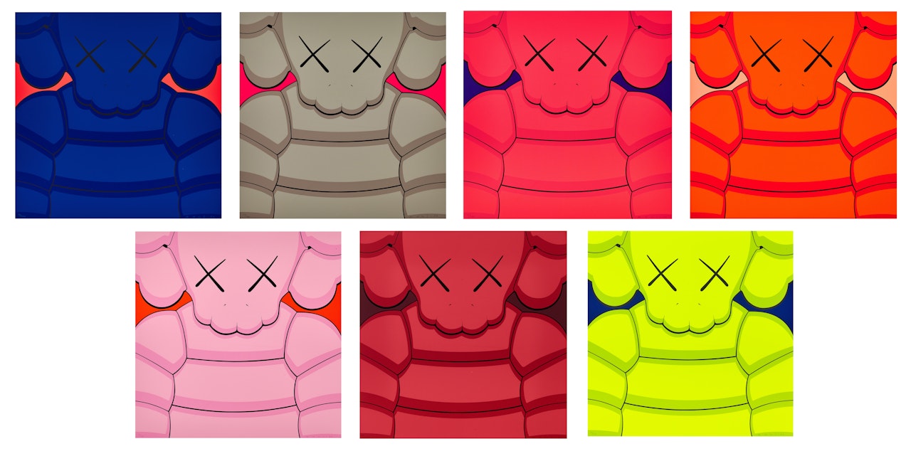 What Party (Set of Seven) | WHAT PARTY (一套七幅） by Kaws
