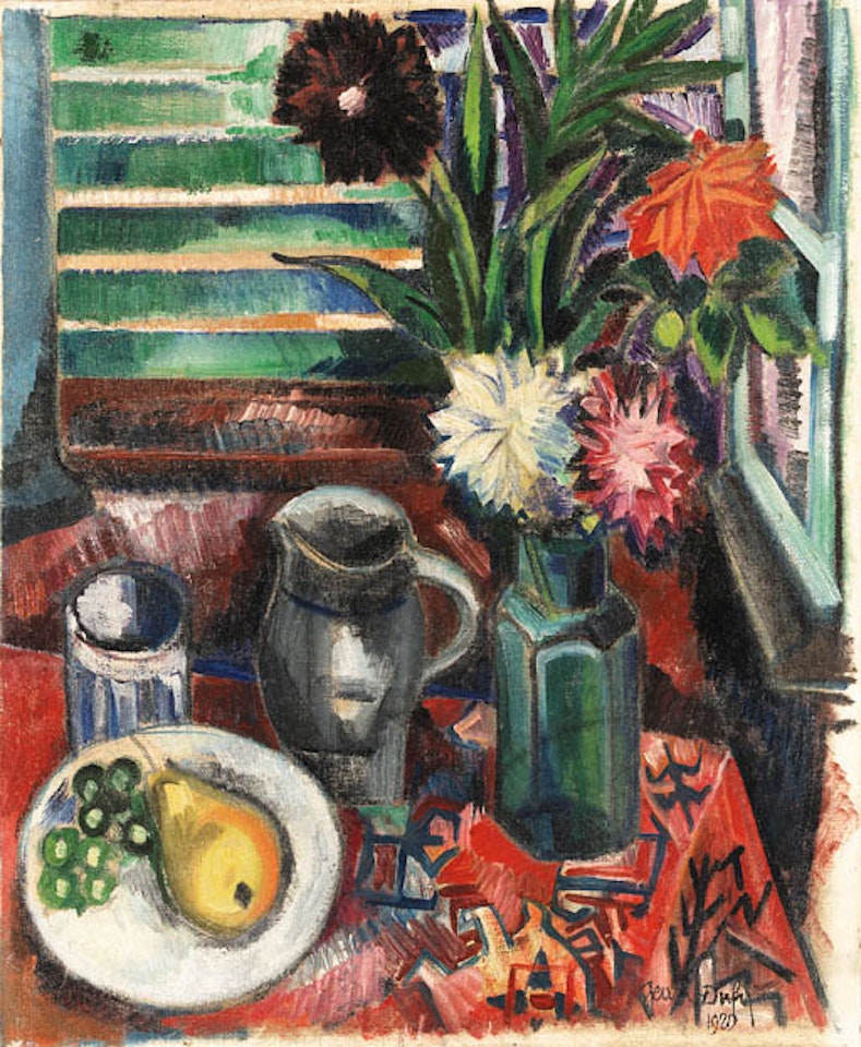 Nature morte au bouquet de fleurs by Jean Dufy