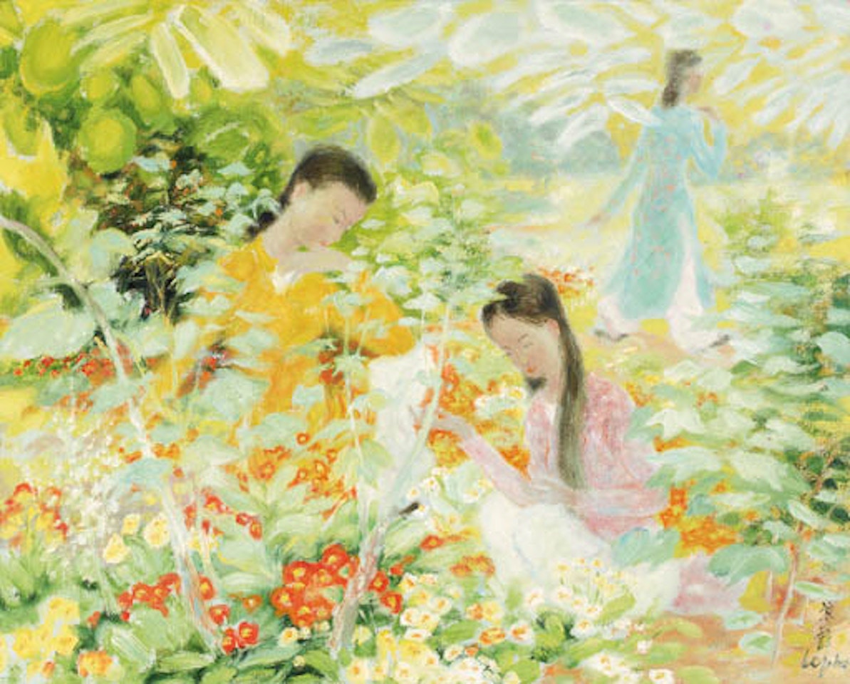 Le jardin de primeveres by Le Pho