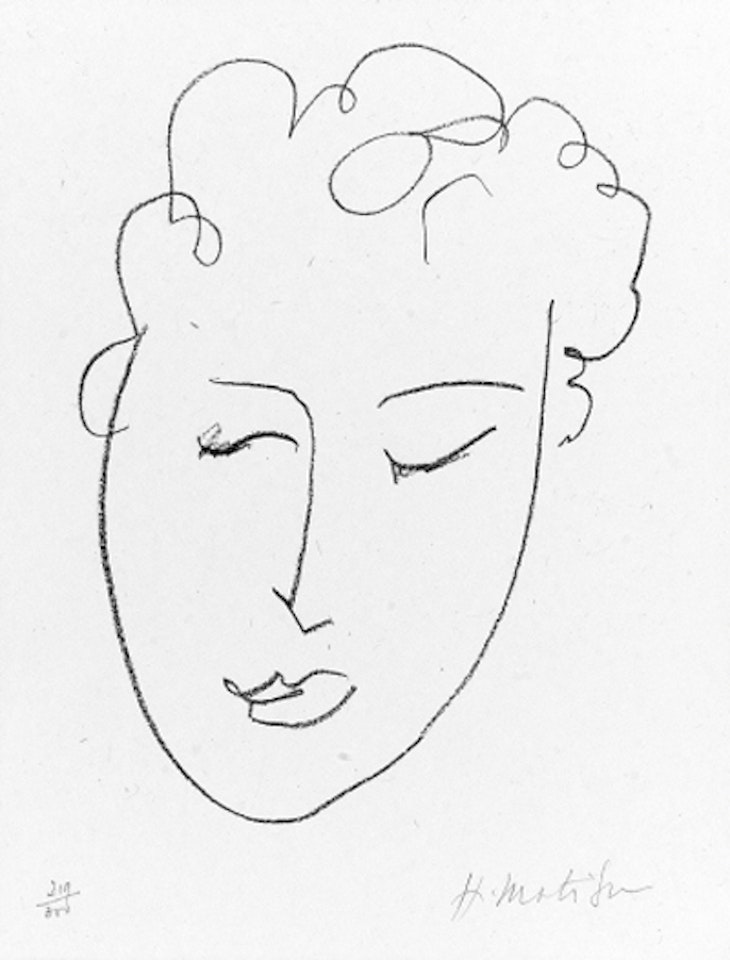 Jules Romains, frontispiece for Pierres Levees by Henri Matisse