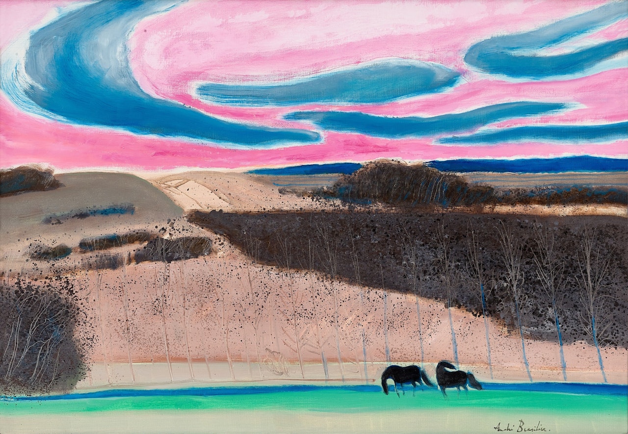 Les marais de Loupeigne by André Brasilier