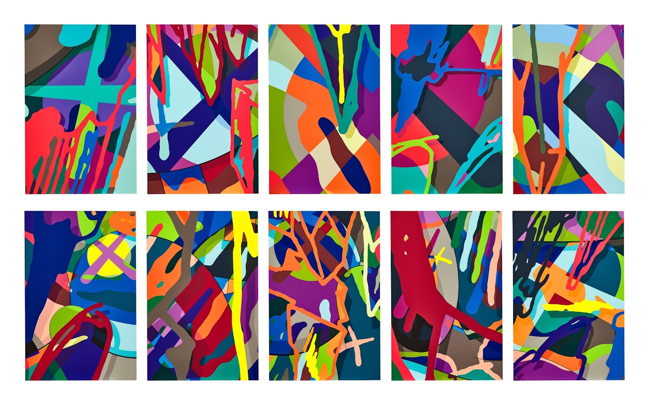 Tension (Portfolio of 10 Prints) by Kaws