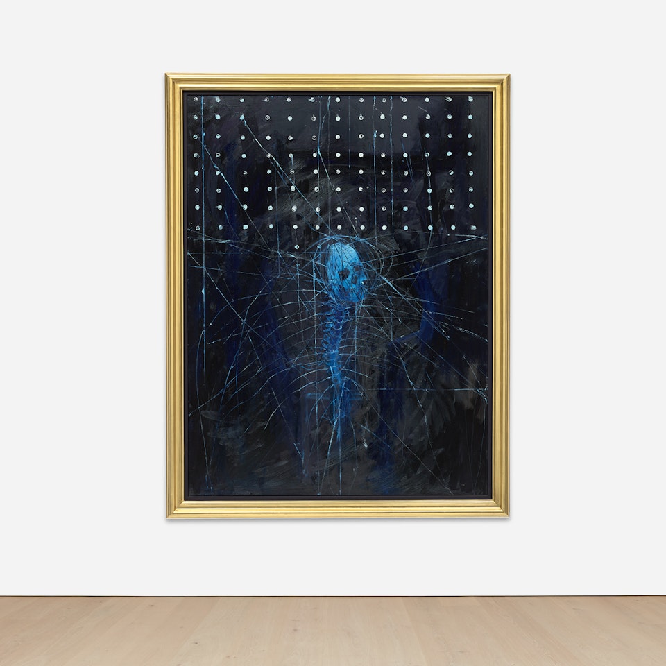Untitled Skull with Spine by Damien Hirst