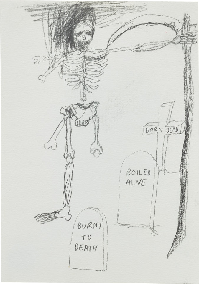 Reaper by Damien Hirst