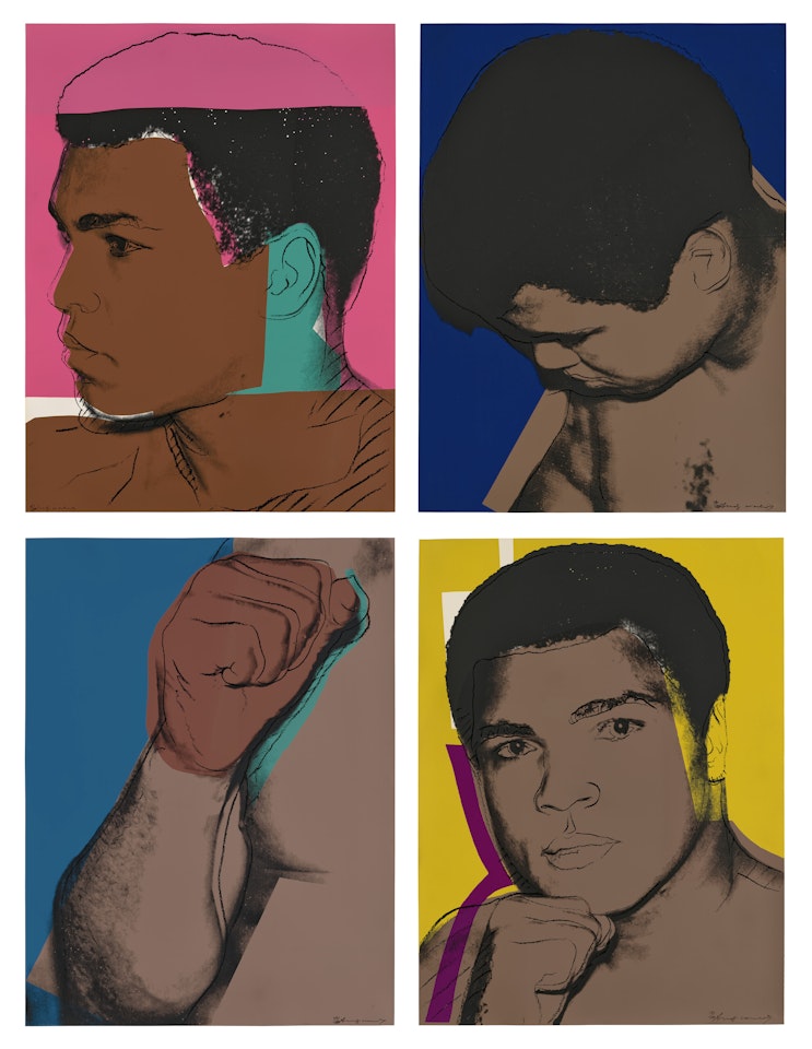 Muhammad Ali by Andy Warhol