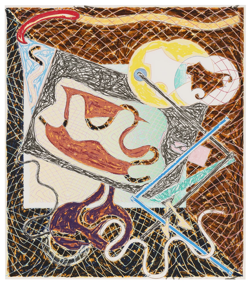 Shards lll by Frank Stella