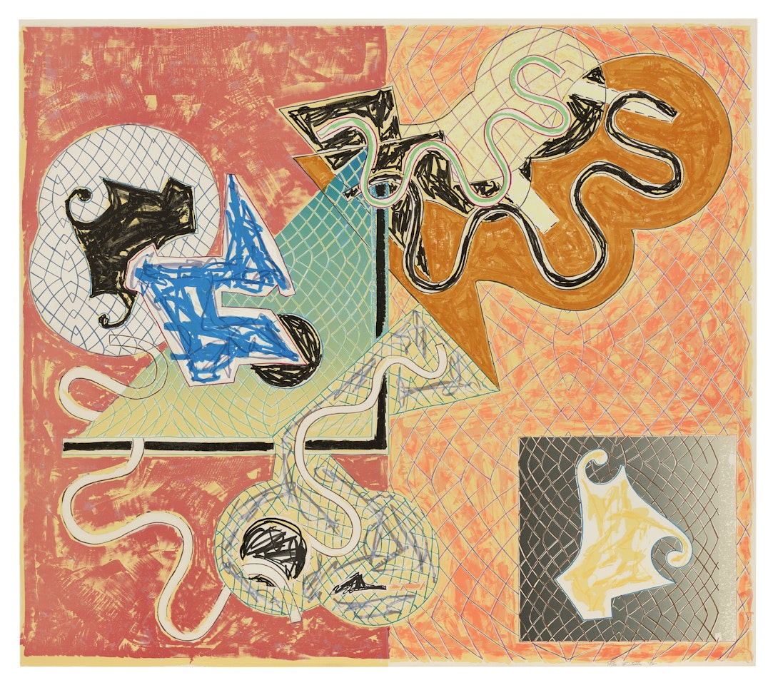 Shards lV by Frank Stella