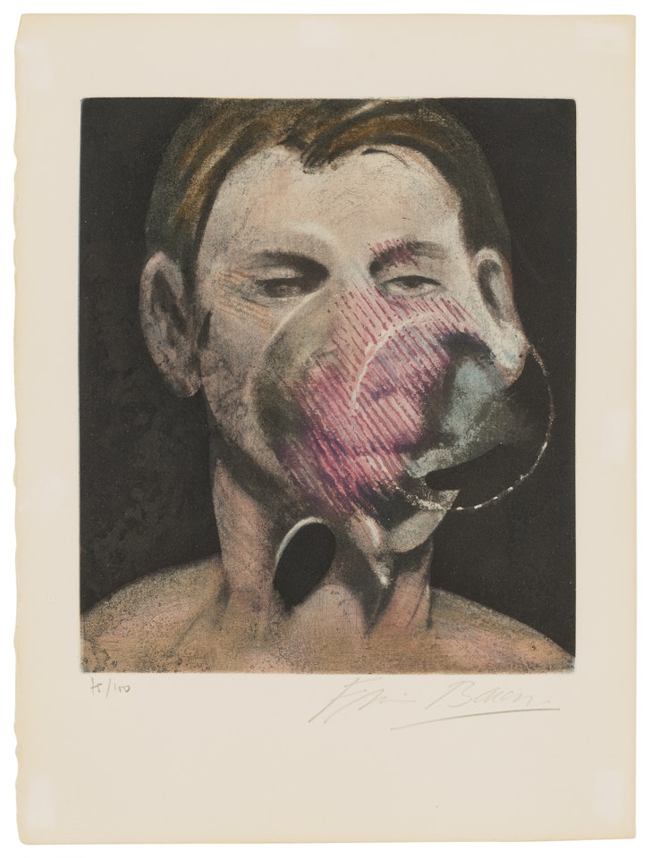 Portrait of Peter Beard by Francis Bacon