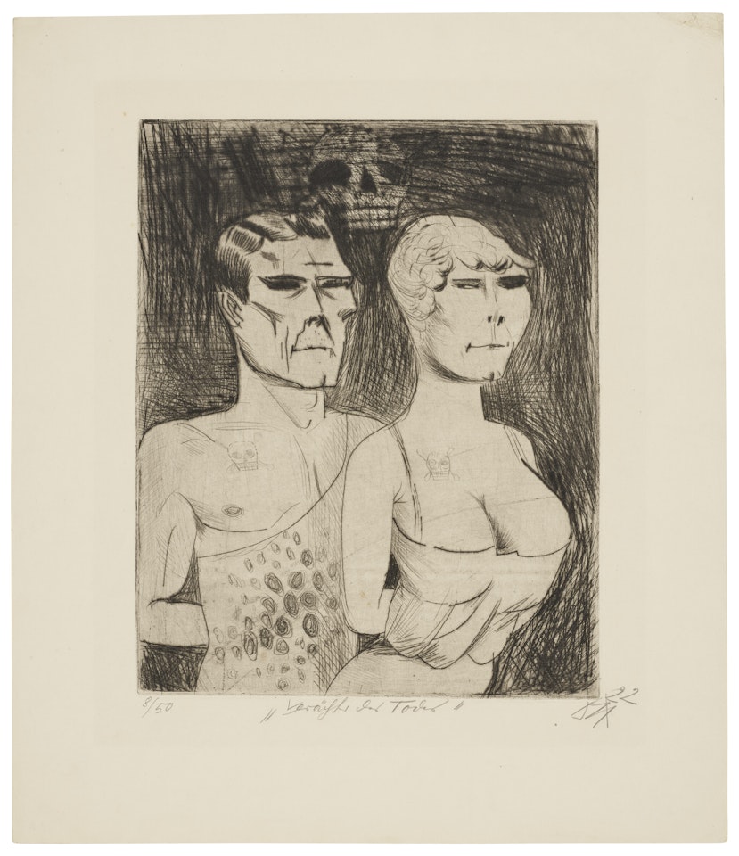 Die Verächter des Todes by Otto Dix