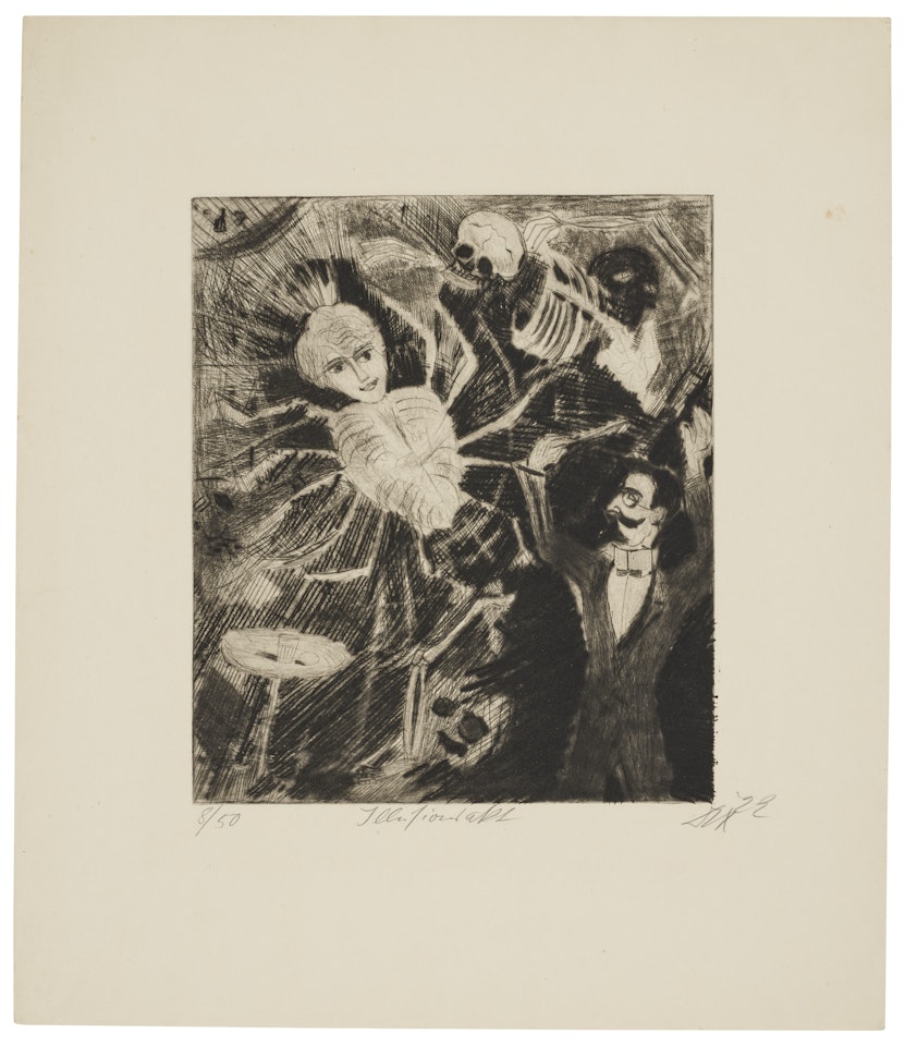 Illusionsakt by Otto Dix