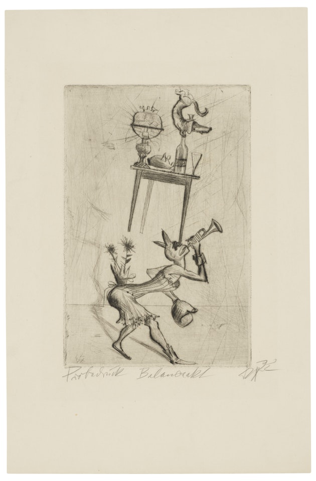 Balanceakt by Otto Dix