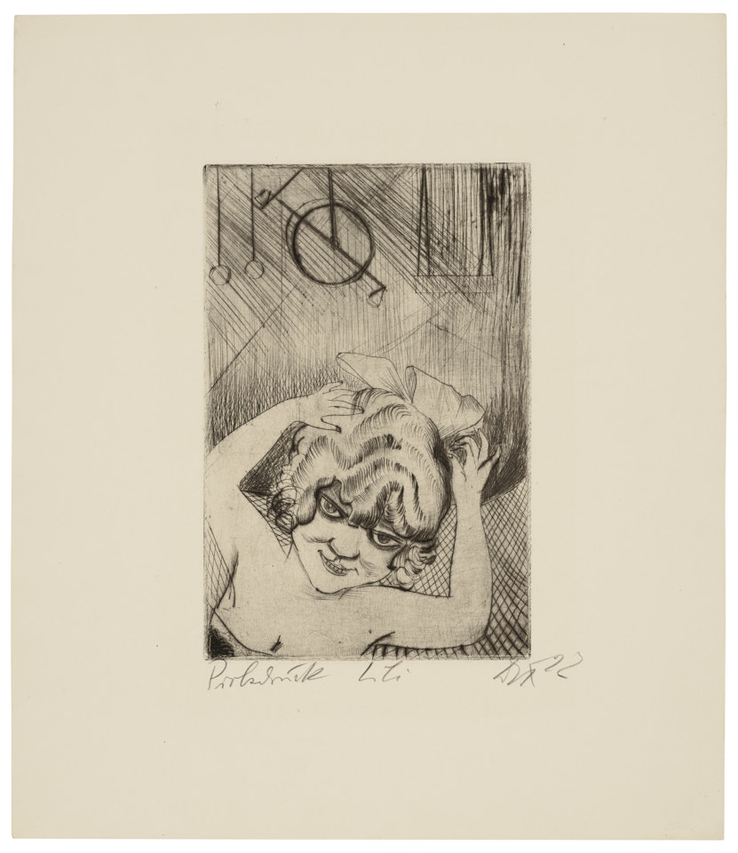 Lili, die Königin der Luft by Otto Dix