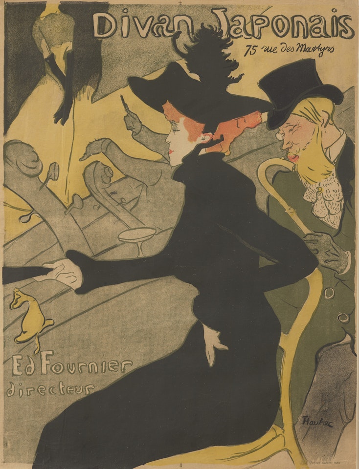 Divan Japonais by Henri de Toulouse-Lautrec