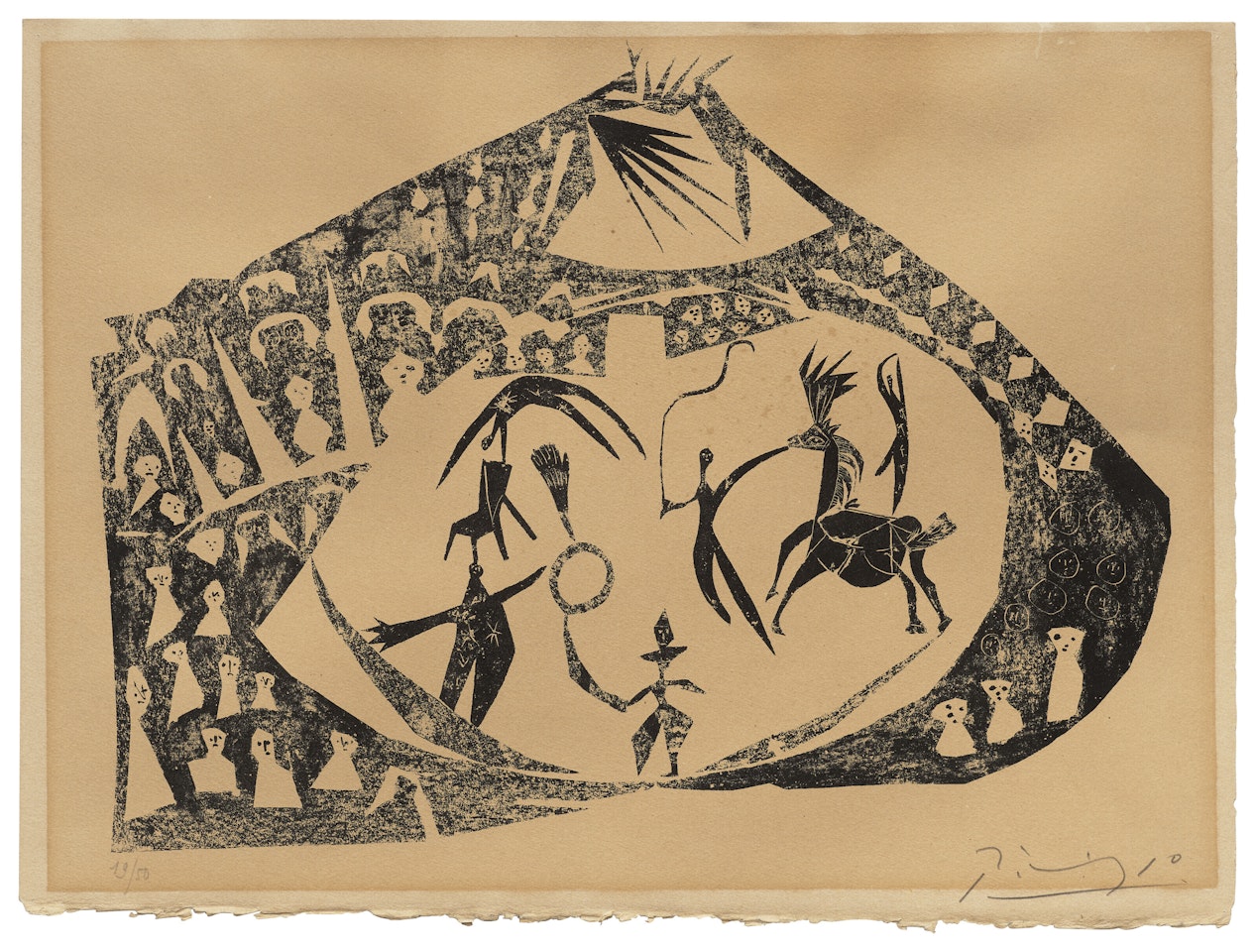 Le Cirque by Pablo Picasso