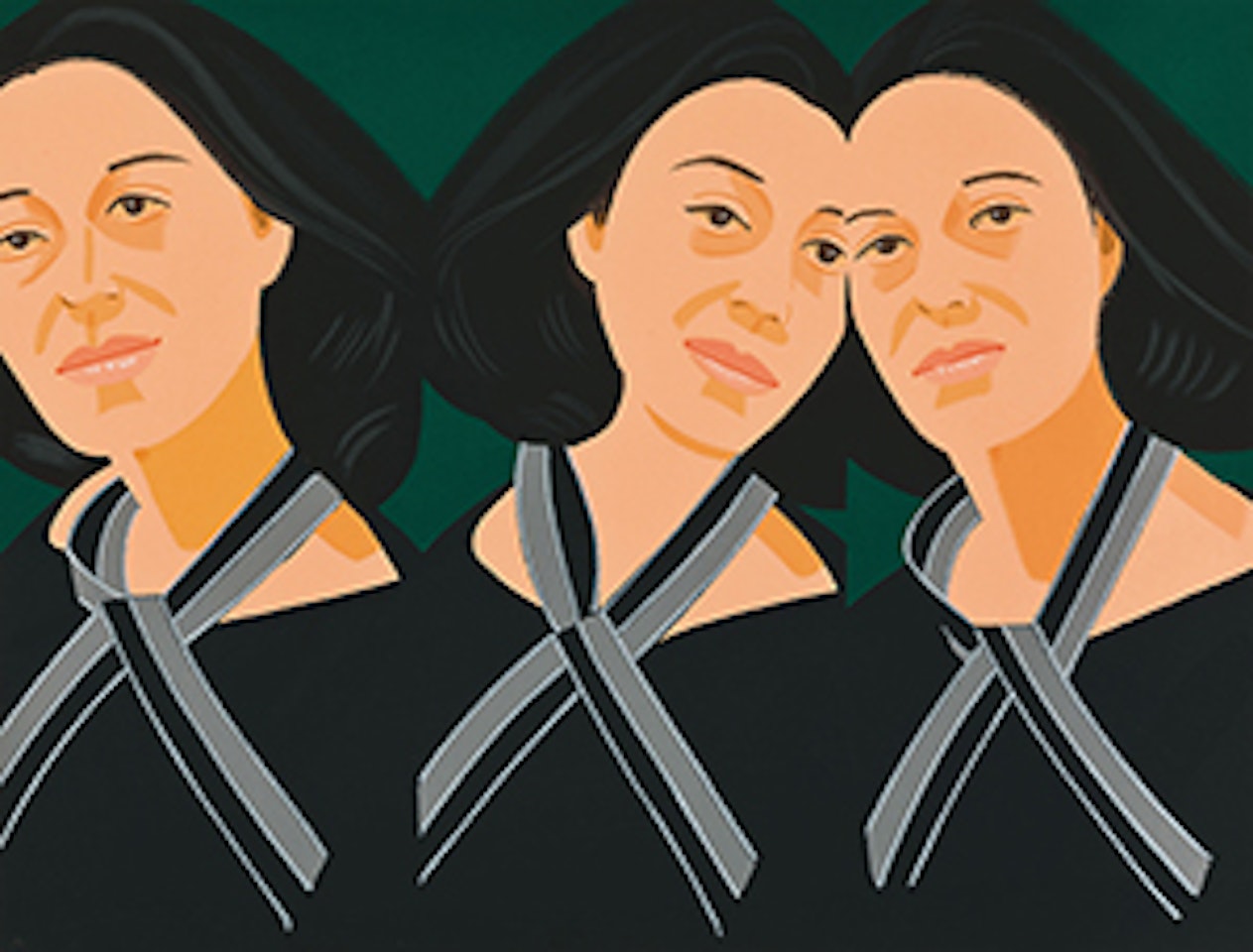 Gray Ribbon by Alex Katz