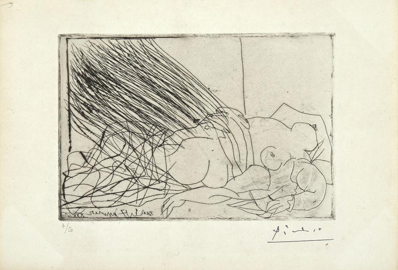 Nu couché by Pablo Picasso