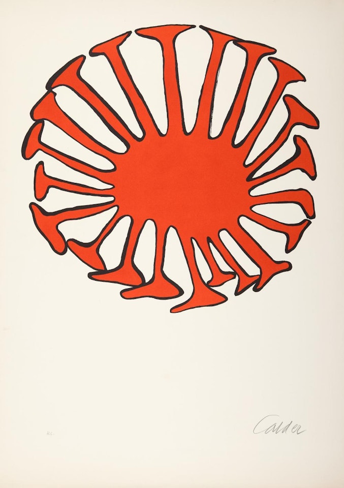 Le Polypode  by Alexander Calder