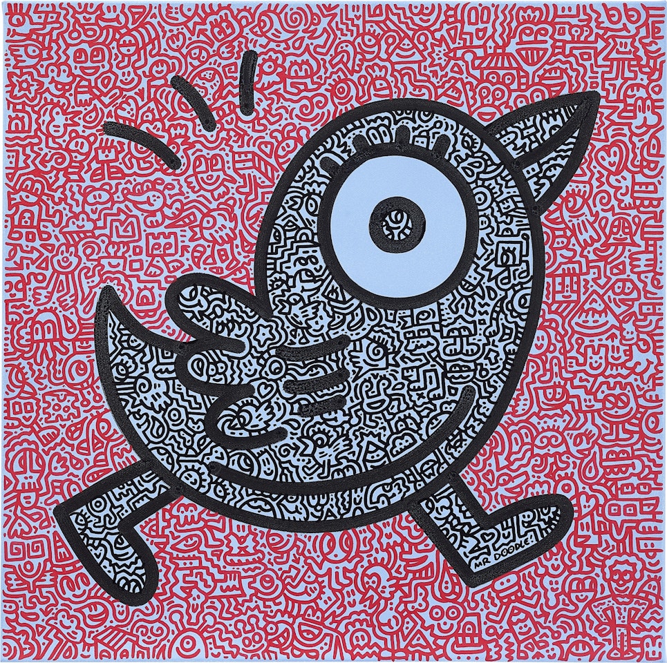 Lazer Bird by MR DOODLE