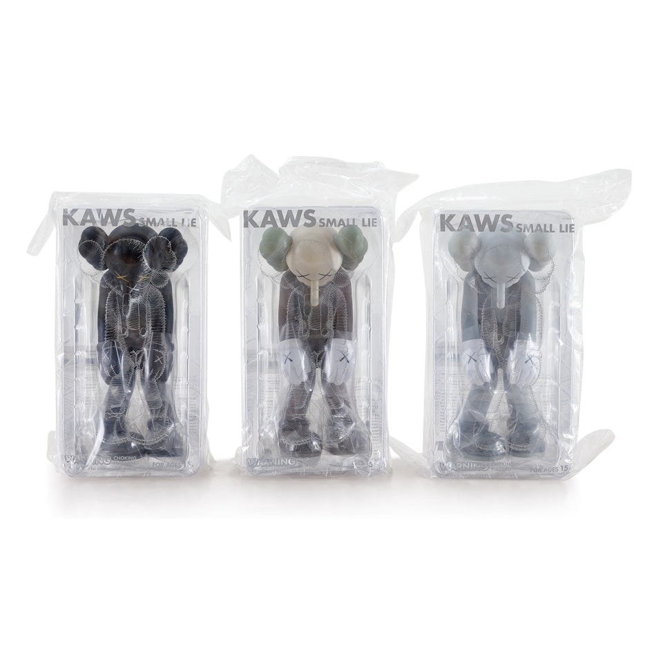 Small Lie (Set of Three) by Kaws