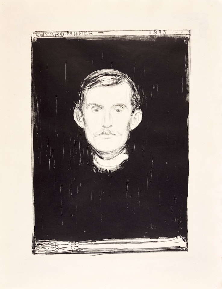 Self-Portrait (Sch. 31; W. 37) by Edvard Munch