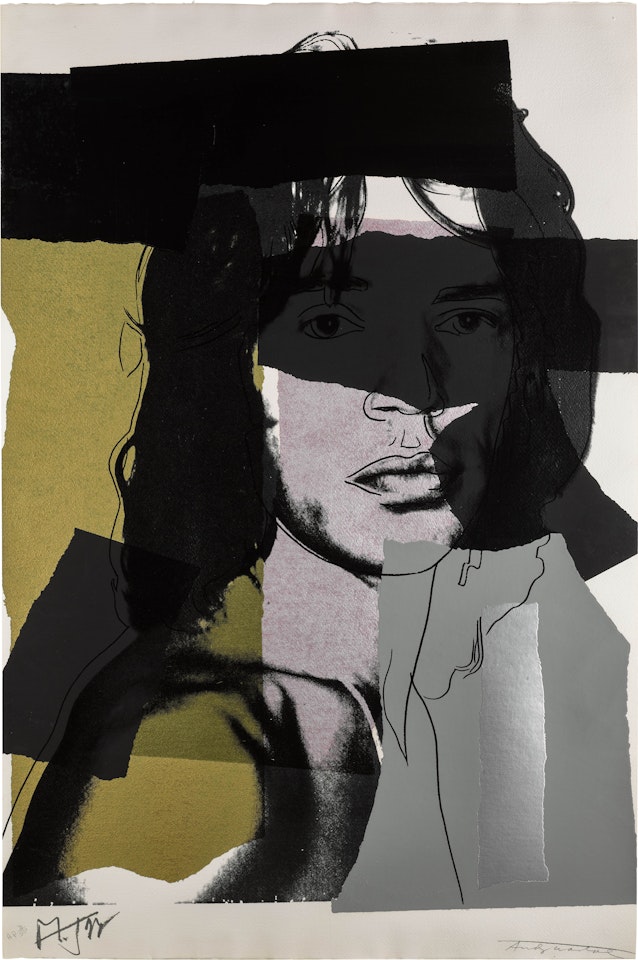 Mick Jagger (F. & S. II.145) by Andy Warhol