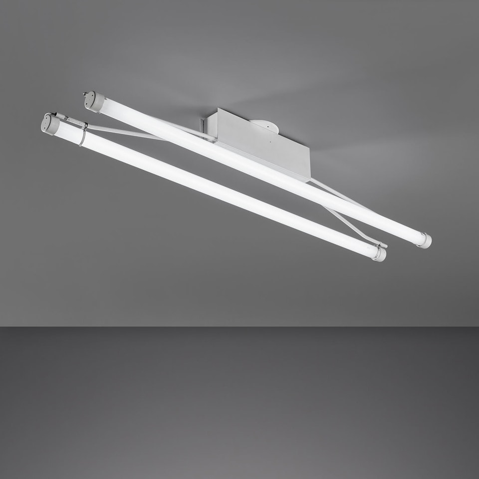 Ceiling light, model no. 3026/40 by Gino Sarfatti