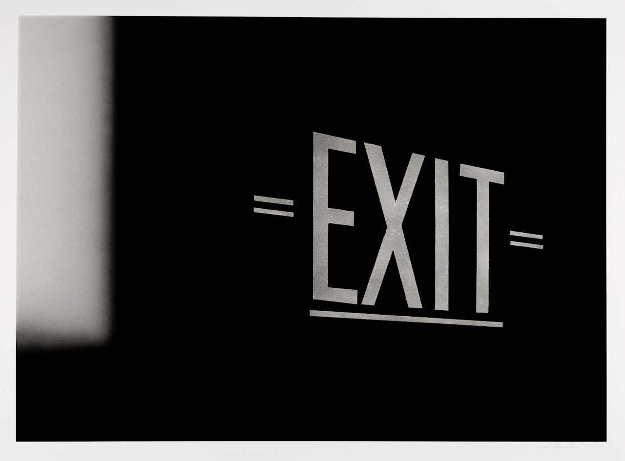 Exit by Ed Ruscha
