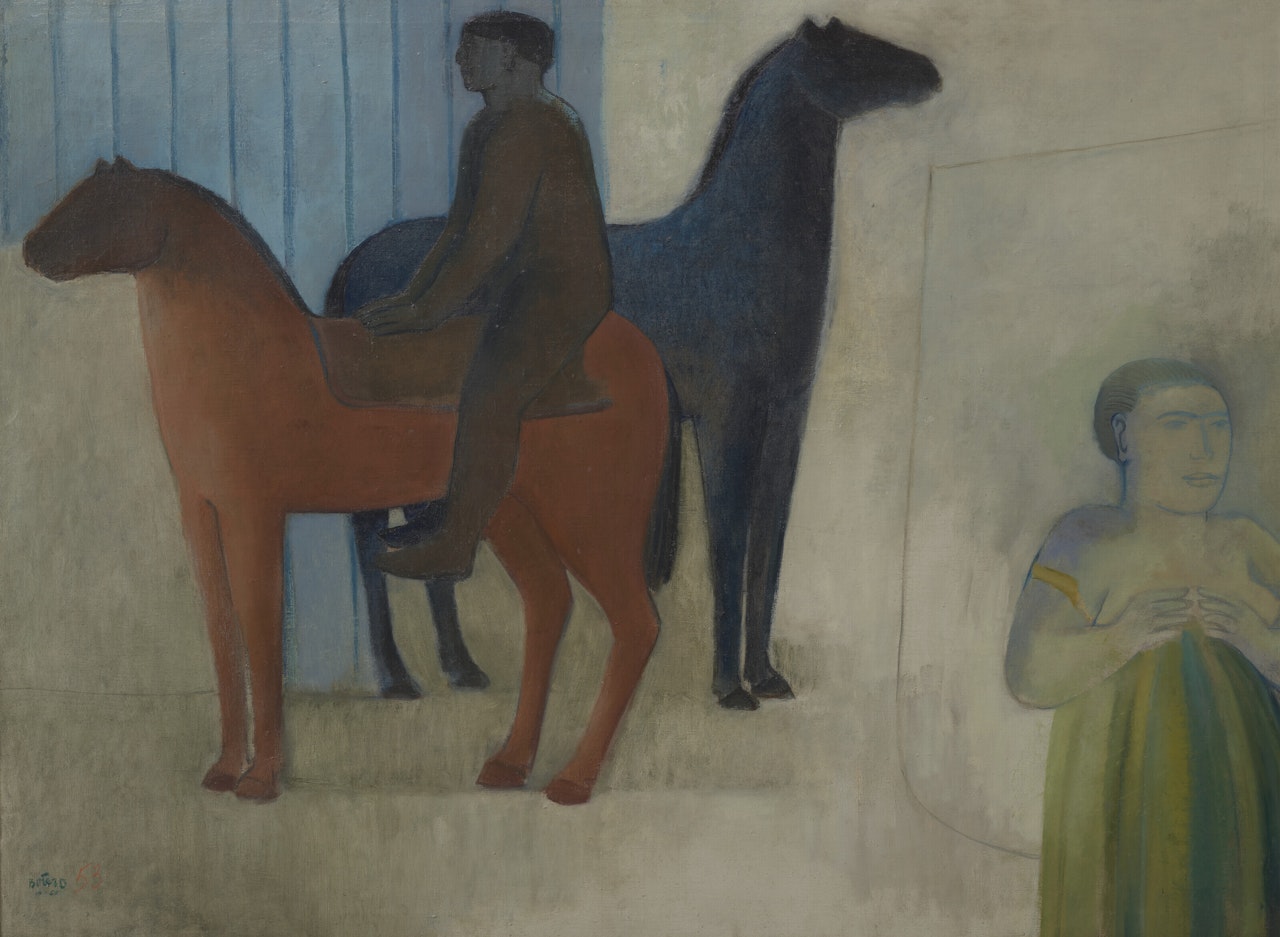 The Departure by Fernando Botero