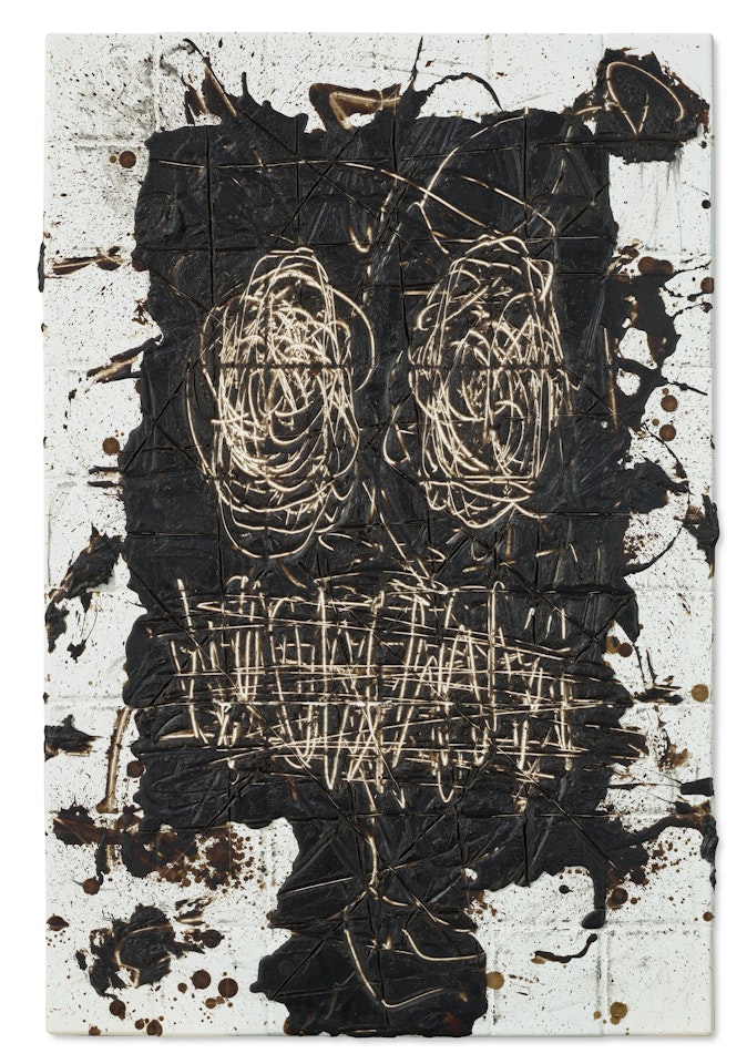Untitled Anxious Men by Rashid Johnson