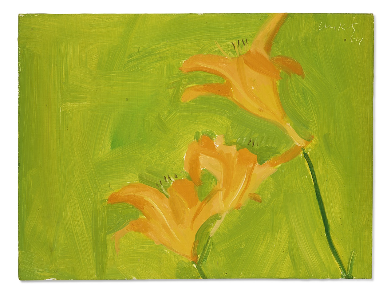 Tiger Lilies by Alex Katz