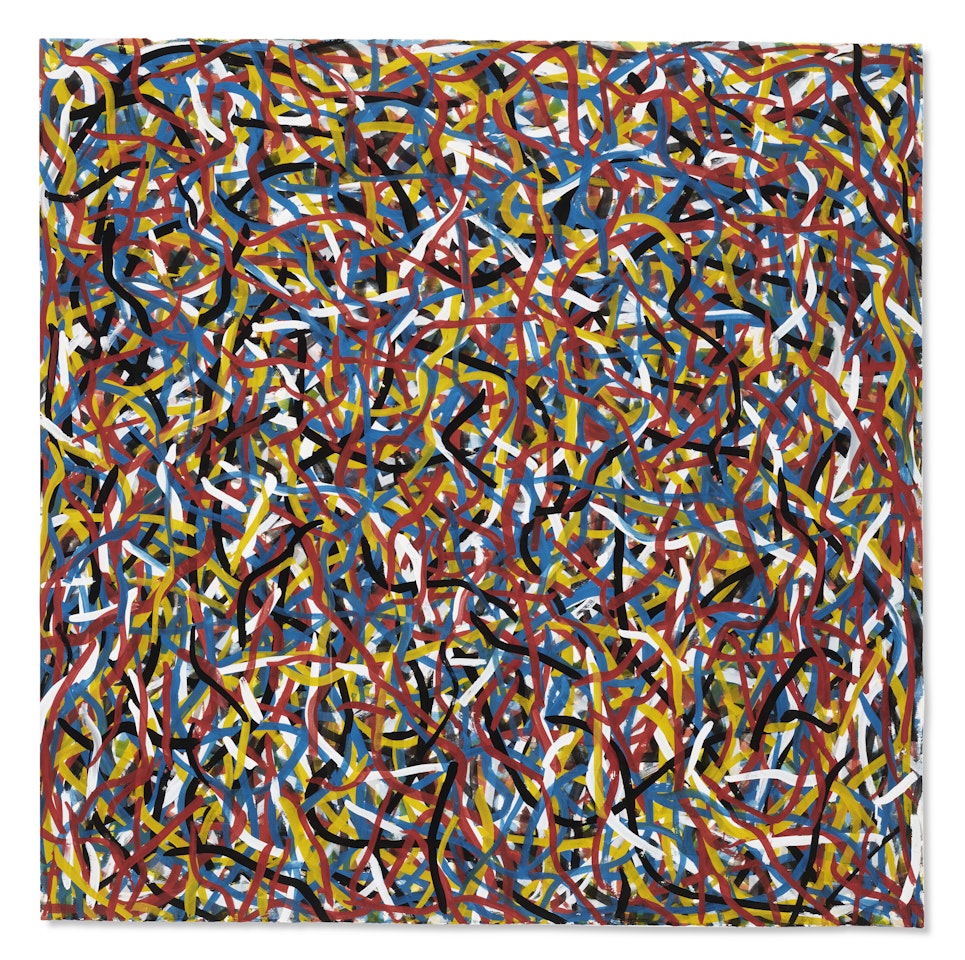 Brushstrokes by Sol LeWitt