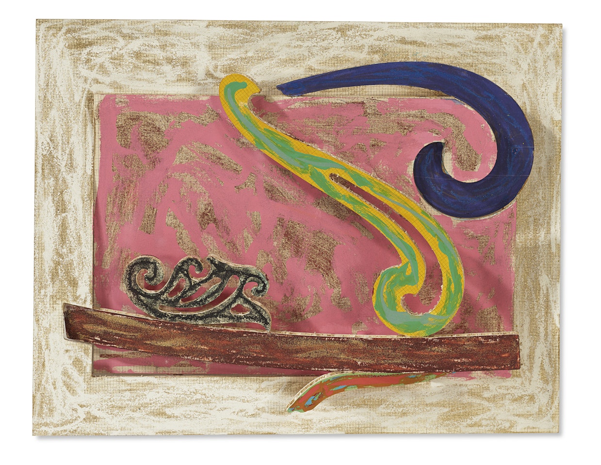 Noguchi's Okinawa Woodpecker by Frank Stella