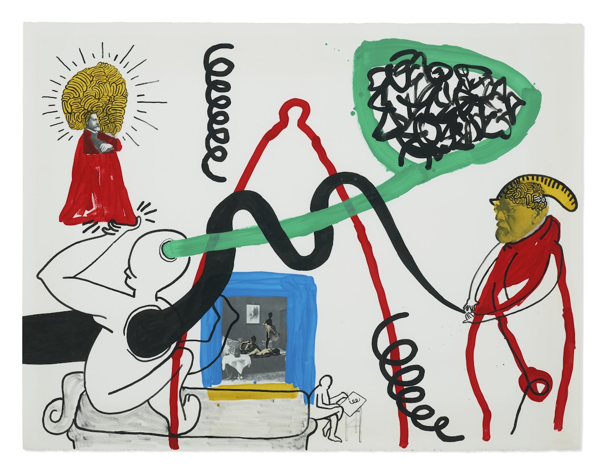 Freud Drawings by Keith Haring