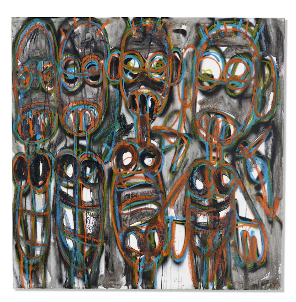 Street Kids by Aboudia Abdoulaye Diarrassouba