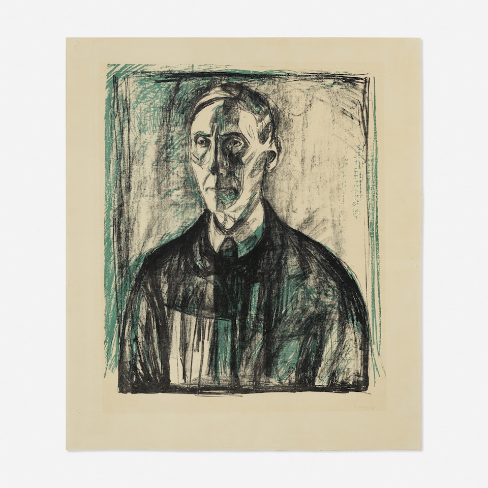 Professor Kristian Schreiner by Edvard Munch